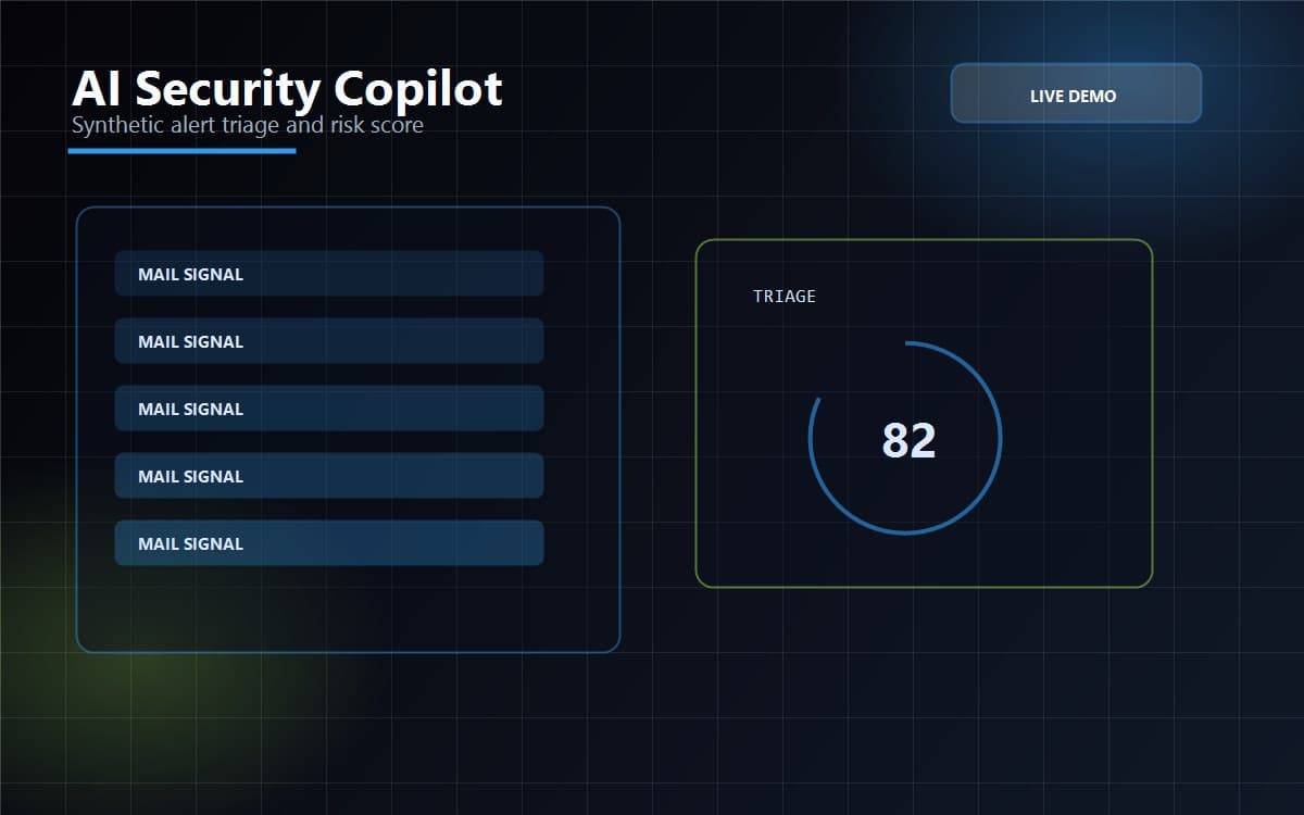 AI Security Copilot demo preview